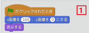 「Blouse」スプライトのプログラミング1