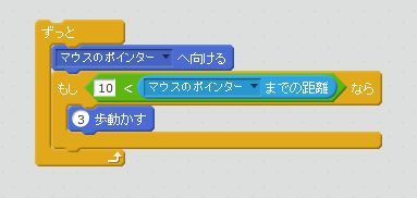キャラクターをアニメーションで歩かせるプログラミング