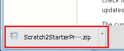 Scratch2StarterProjects.zipを解凍